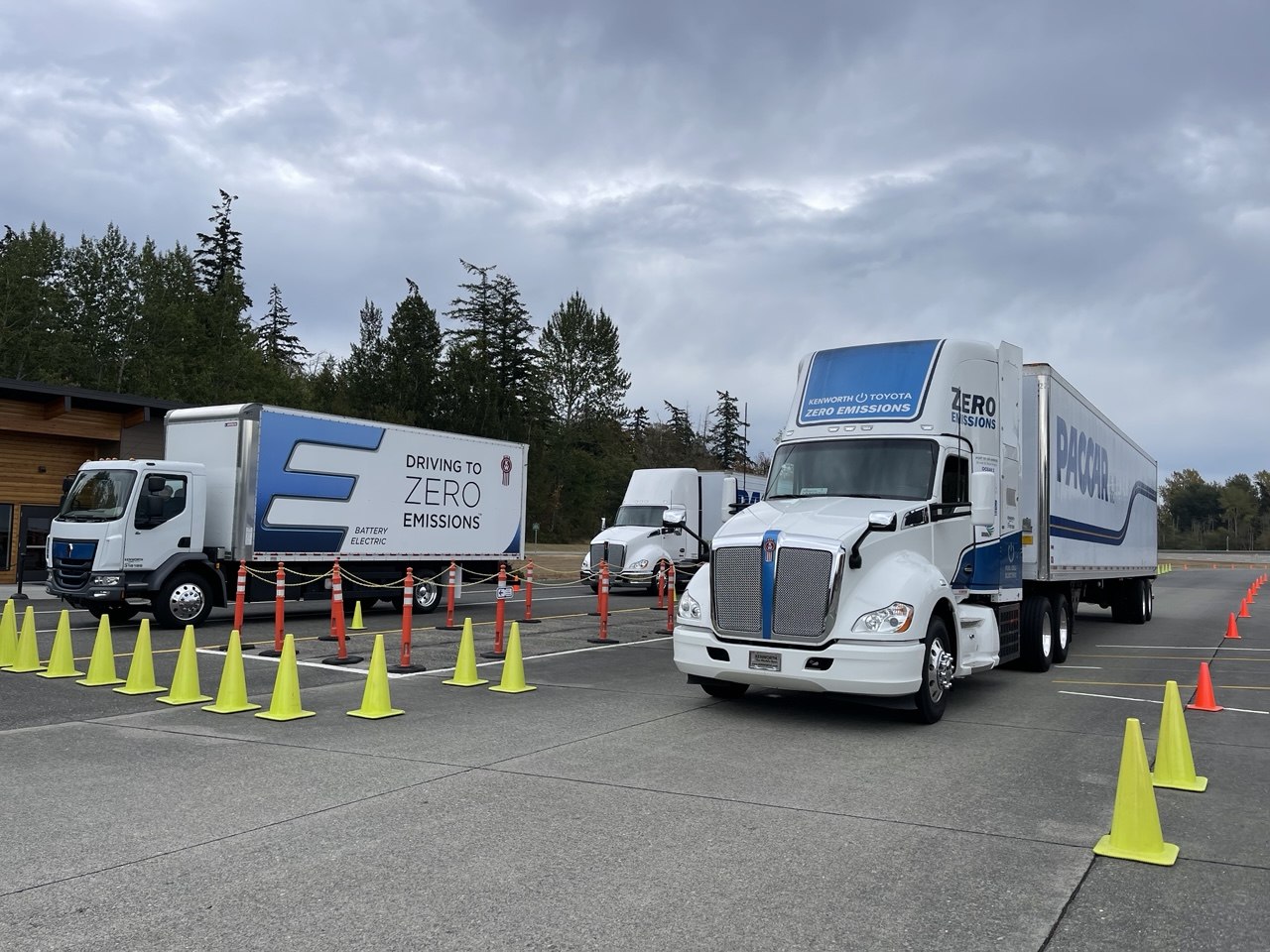 PACCAR EV / hydrogen Class 1 truck evaluation, 2023.